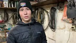 Ставим шипы и меняем цепь.