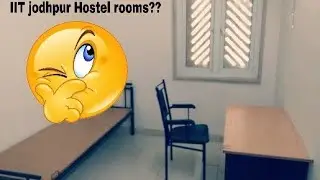 IIT jodhpur hostel room