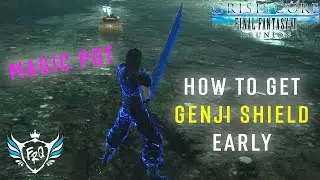 Crisis Core: FFVII - Reunion | How to get Genji Shield EARLY | Guide