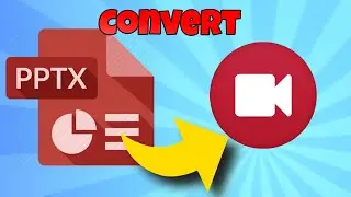 how to convert pptx to video