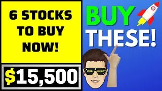 6 Stocks I'm Buying in June 2021 (High Growth!)