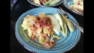 Scrambled Eggs with Prosciutto and More - Flour Free | Acqua Rosa Recipes
