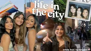 a week in my life in the city  🏙 ✨ (letters from my 20s)