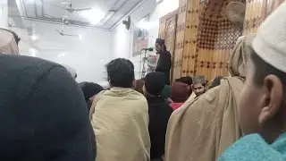 Marriage Parogram with Molvi Sharif at our Masjid.