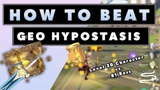 Beat Geo Hypostasis with a low level Claymore User | Geo Hypostasis 2022 Guide  Genshin Impact