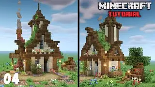 Minecraft Cozy Starter House Tutorial 🏡 | Minecraft House Tutorial #04