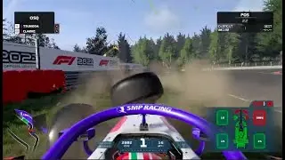 F1 2021 Belgian Grand Prix Crash In Qualifying !!!