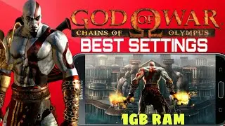 God of war game| Best settings  | For 1gb ram |gameplay | Samsung J2 |