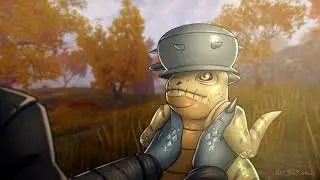 Bantam Guar with a pot on its head | Elder Scrolls Animation