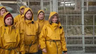 Ostronfiske blir en blöt upplevelse - Sveriges mästerkock (TV4)