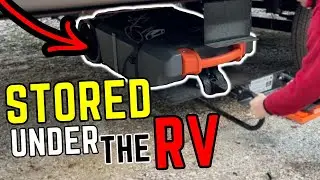 👀 Genius RV Mod! A New Way To Store Your RV Sewer Tote
