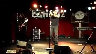 22HERTZ Detonate - Live clip - Hard Rock Cafe Toronto Feb 2015