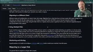 Migrating to a Larger Disk with Rémy