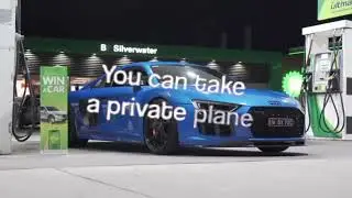 Audi R8 4K | Night Ride | Telepatia Wavmix |
