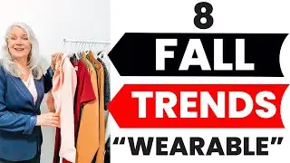 Top 8 WEARABLE Fall Fashion Trends 2024 Women Over 50 & 60