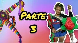 Cómo hacer Piñata de estrella navideña | parted 3 decorado