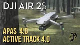 HOW TO SETUP & USE ACTIVE TRACK 4.0 & APAS 4.0 on DJI AIR 2S | Test