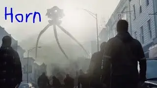 War of the worlds piano tripod horn