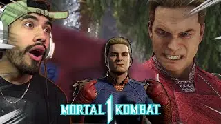 Using Homelander for the first time In Mortal kombat 1! Hes a SAVAGE!!!