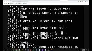 Python: classes & objects text adventure