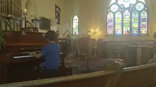 George his first piano recital