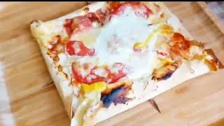 2 Lavaşla 10 dəqiqəyə Pizza Hazırlamaq.Asan və çooox dadlı Pizza Resepti.