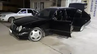 Замена штатной акустики на 200 баксав в мерседесе w210