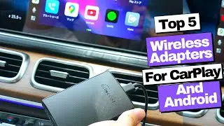 Best Wireless Adapters for CarPlay and Android Auto 2023
