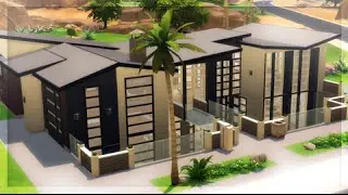 The Sims 4 | Modern Bachelor Home | Collab W/ Nando