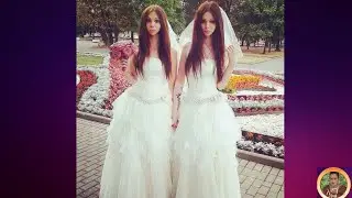Husband and wife look like twins