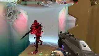 These back to back vandal flicks in smoke with cypher was crazy🤯 | Valorant Clips #24