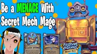 Secret Mech Mage is PURE PERFECTION! | Hearthstone Mage Deck