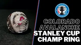 Colorado Avalanche Stanley Cup Championship Ring 2022 #HockeyTreasures
