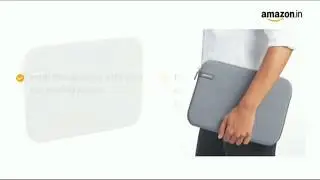 AmazonBasics 11.6-Inch Laptop Sleeve - Internal Dimensions -  11× 0.4 × 8.5 Inches