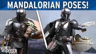 Hot Toys The Mandalorian & The Child / Grogu Star Wars Figure Poses! | How To Be A Poser