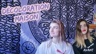 Je me décolore les cheveux seule pour la première fois !