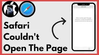 Safari can't open the page because it couldn’t establish a secure connection to the server / iPhone