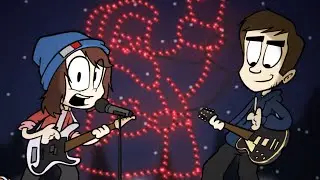 OUTWARD ALIEN - CHRISTMASTIME TRAINWRECK (animated music video)