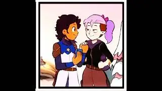 The owl house luz and amity Lumity #theowlhouse #lumity #shortsviral #fypシ
