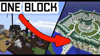 Открытие OneBlock #1 - новые моды minecraft !