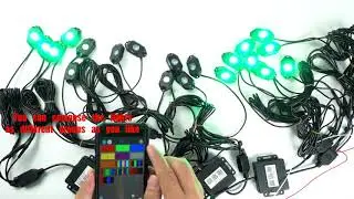 MICTUNING rgb rock light app