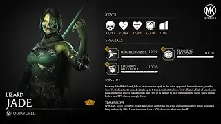 Lizard Jade Official Trailer Gameplay/ MK Mobile 4.1.0