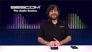 Sescom SMARTCOM Belt Pack Headset Adapter for Smartphones