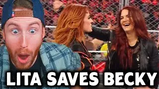 Lita Saves Becky Lynch On WWE RAW