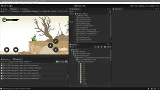 2D platform game level solution created for client