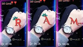 New Neon Name Art Video Editing  | Instagram Trending Name Art Video 2022