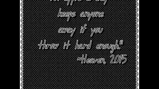 Sorry and Thank You!