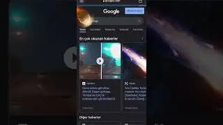 Googleye gök taşı yazınca ne oluyor ? Mutlaka deneyin