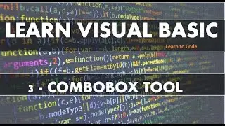 Learn Visual Basic : How To use the Combobox, adding items to Combobox