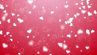 Valentines Hearts Background Video 4K -  Free Valentine Motion Background Download